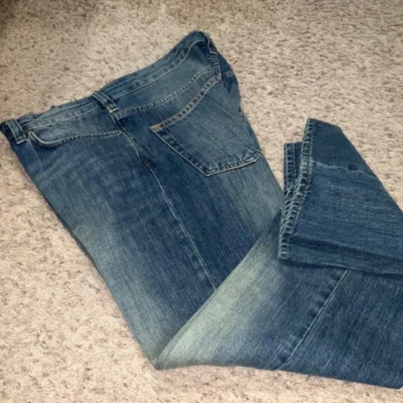 Vintage Premium FCUK Button Fly Denim Jeans Medium Wash - Picture 8 of 10